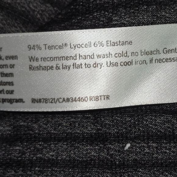 Eileen Fisher Lycocell Striped Black and Gray Women's Super Soft Top‎ Size Small - Picture 6 of 7